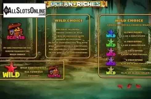 Features. Ocean Riches (PlayPearl) from PlayPearls