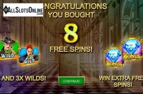 Free Spins 2. Operation Diamond Hunt from Kalamba Games