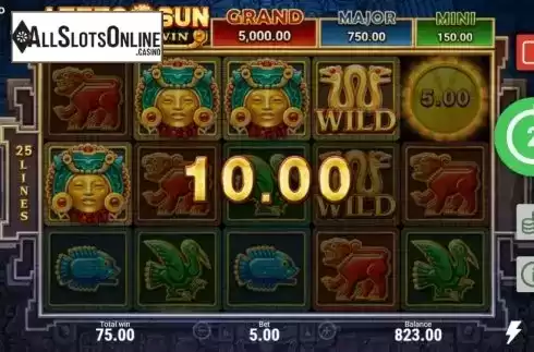 Free Spins 3. Aztec Sun Hold and Win from Booongo