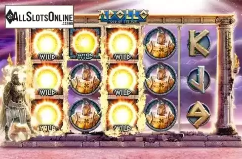 Screen 3. Apollo God of the Sun (Leander Games) from Leander Games