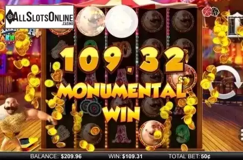 Monumental Win. Buster Hammer Carnival from Reel Play