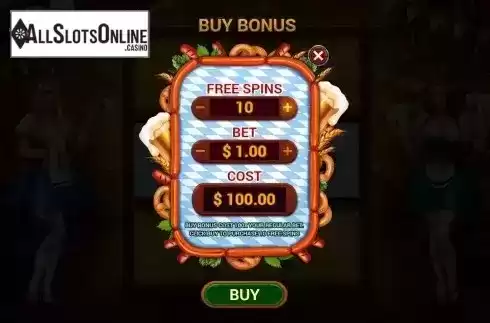 Buy Feature Screen