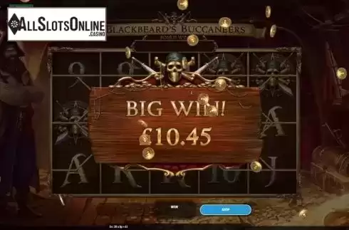 Big Win. Blackbeard's Buccaneers from Roxor Gaming