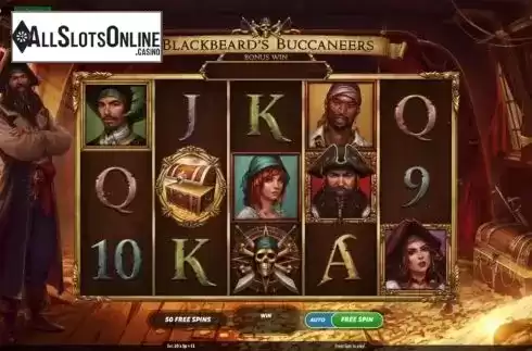 Free Spins 2. Blackbeard's Buccaneers from Roxor Gaming