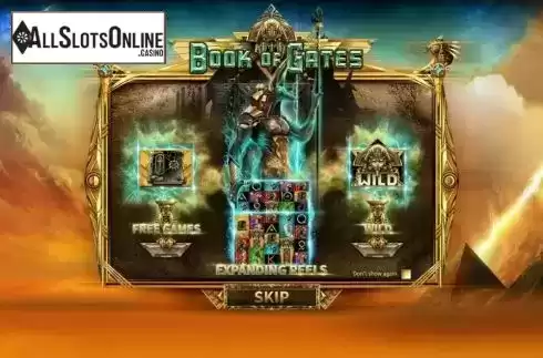 Promo Screen. Book of Gates (BF games) from BF games