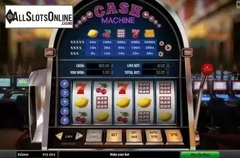 Reel Screen. Cash Machine (GameScale) from GameScale