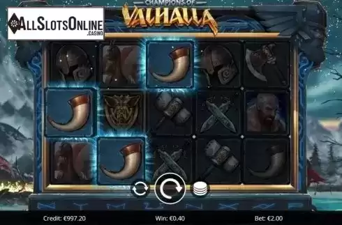 Win Screen 2. Champions of Valhalla from Eyecon