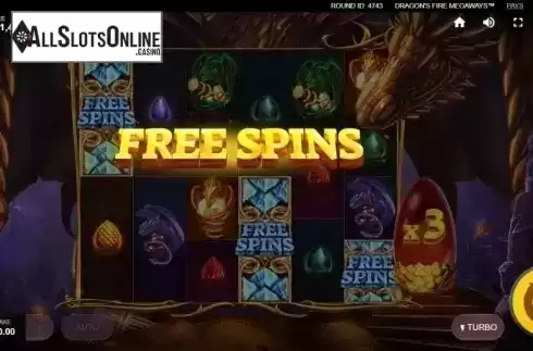 Free Spins 1. Dragon's Fire Megaways from Red Tiger