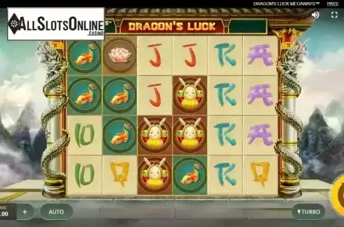 Reel Screen. Dragon's Luck Megaways from Red Tiger