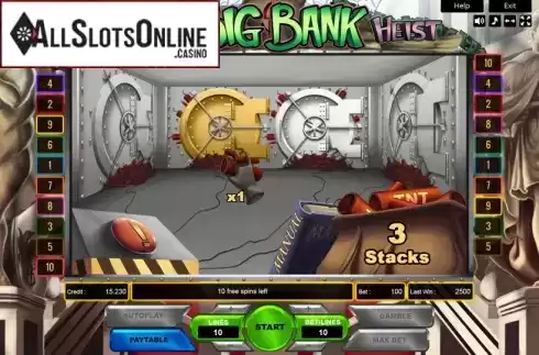 Bonus Game. Eugenes Big Bank Heist from Platin Gaming