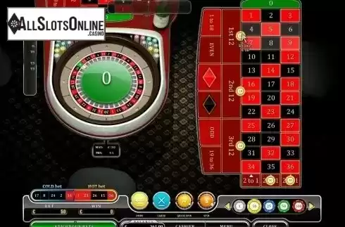 Game Screen. European Roulette (Oryx) from Oryx
