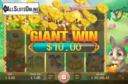 Giant Win screen