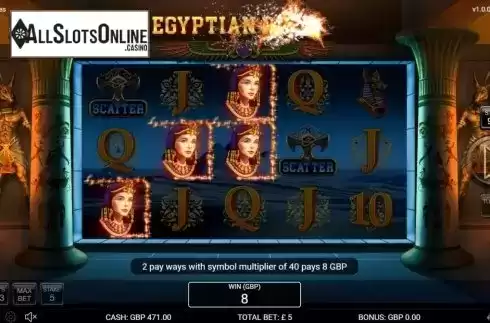 Win Screen 1. Egyptian Riches (Nektan) from Nektan