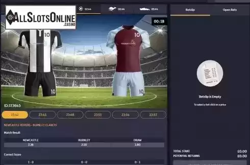 Football Match Screen