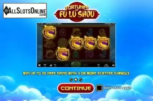 Intro 2. Fortunes of Fu Lu Shou from Plank Gaming