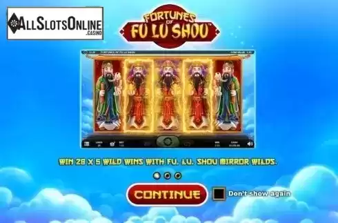 Intro 1. Fortunes of Fu Lu Shou from Plank Gaming