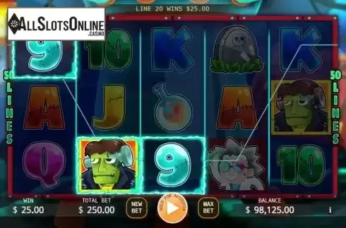 Win Screen 3. Frankenstein (KA Gaming) from KA Gaming