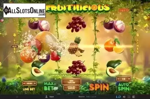 Screen 2. Fruitilicious (GamePlay) from GamePlay