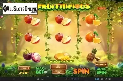 Screen 1. Fruitilicious (GamePlay) from GamePlay