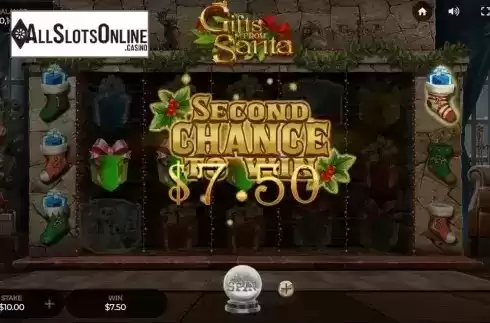Second Chance Win Screen