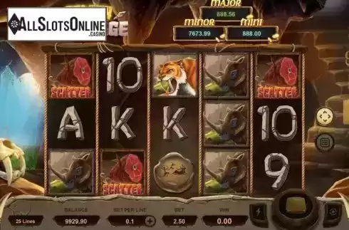 Free Spins screen