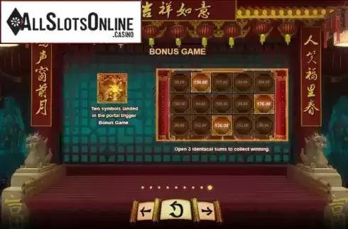 Paytable 4. Happy Chinese New Year from Booongo