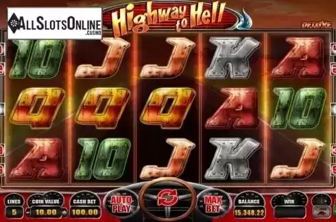 Reel Screen. Highway to Hell Deluxe from Wazdan