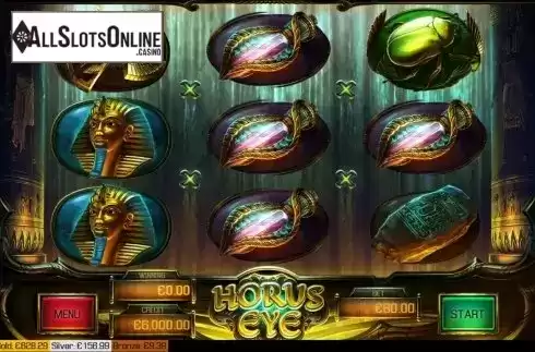 Reel screen. Horus Eye (Apollo Games) from Apollo Games