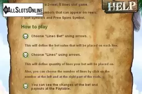 Rules. Jolly Roger (XIN Gaming) from XIN Gaming