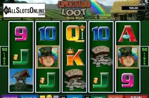 Screen6. Lucky Leprechaun's Loot from Microgaming