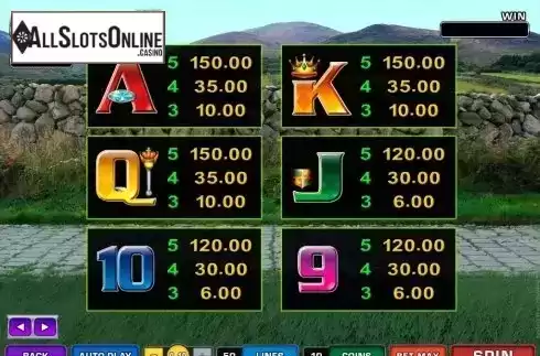 Screen4. Lucky Leprechaun's Loot from Microgaming