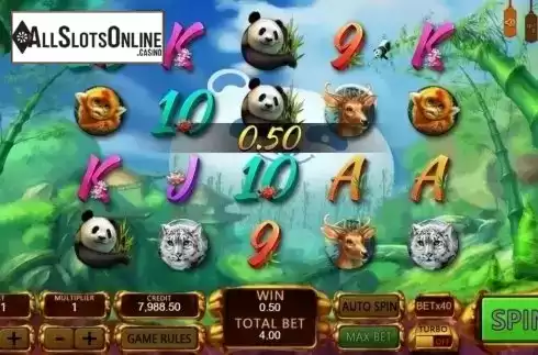 Win Screen. Panda's Gold (XIN Gaming) from XIN Gaming