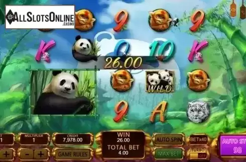 Win Screen. Panda's Gold (XIN Gaming) from XIN Gaming