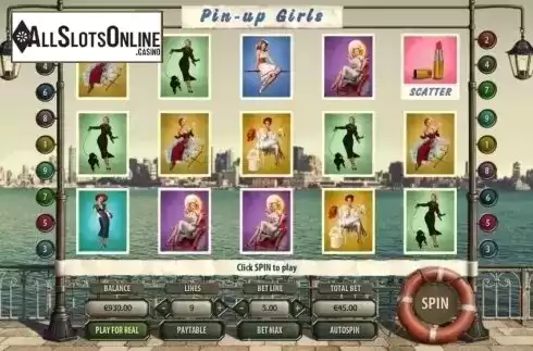 Reel Screen. Pin Up Girls (GameScale) from GameScale