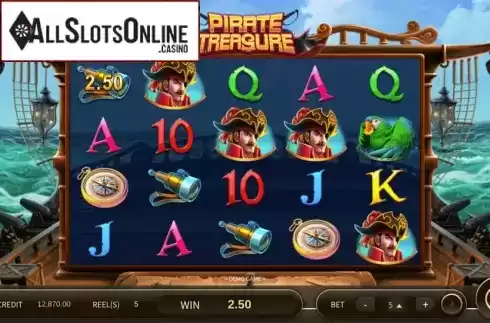 Win Screen. Pirate Treasure (JDB) from JDB168