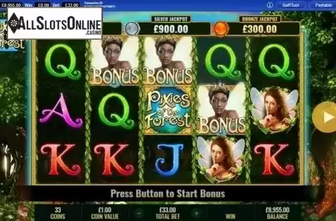 Free Spins Triggered. Pixies of the Forest 2 from IGT