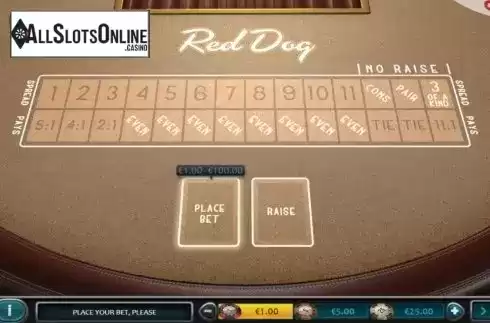 Game Screen 1. Red Dog (Nucleus Gaming) from Nucleus Gaming