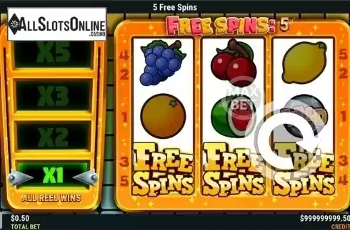 Game workflow . Reel Fruity Slots Mini from Slot Factory