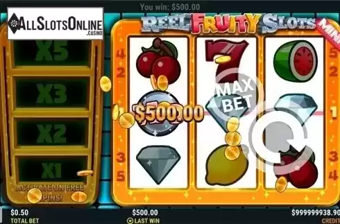 Game workflow 6. Reel Fruity Slots Mini from Slot Factory
