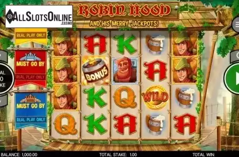 Reel Screen. Robin Hood (CORE Gaming) from CORE Gaming