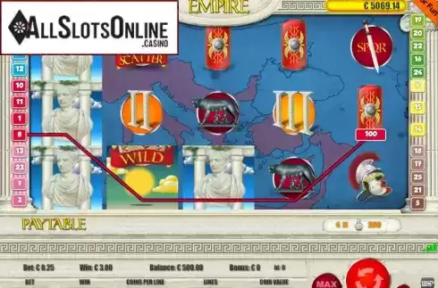 Screen3. Roman Empire (Portomaso) from Portomaso Gaming
