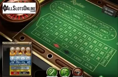 Game Screen. Roulette Pro Low Limit from NetEnt