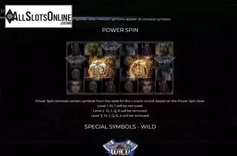 Power spin screen