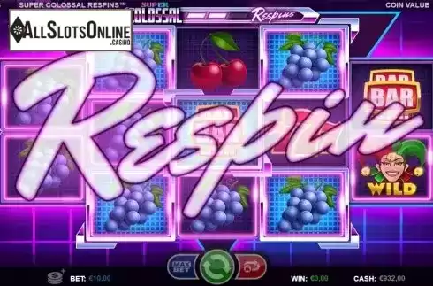 Respin. Super Colossal Respins from Games Inc
