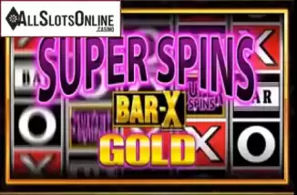 Screen1. Super Spins Bar X Gold from Blueprint