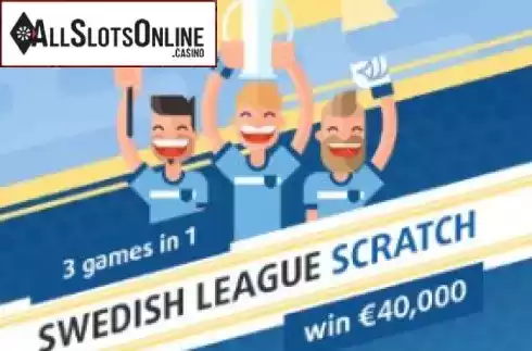 Swedish League Scratch. Swedish League Scratch from Gluck Games