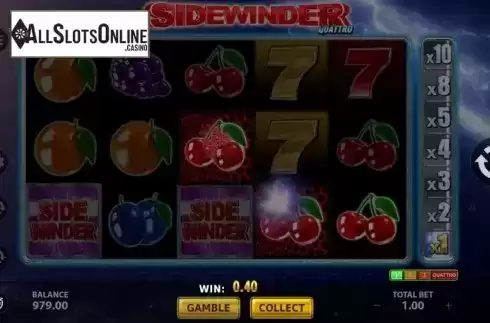 Win Screen. Sidewinder (StakeLogic) from StakeLogic