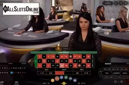 Game Screen 1. Silver Roulette (Netent) from NetEnt