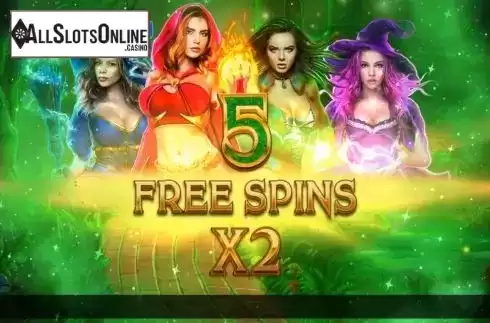 Free Spins. Sisters of Oz Jackpots from Triple Edge Studios