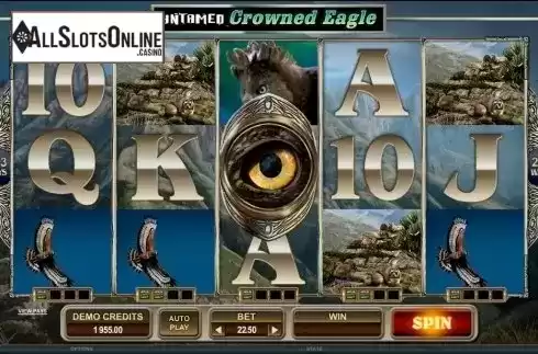 8. Untamed Crowned Eagle from Microgaming
